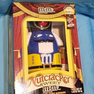 Blue Nutcracker Sweet M&M's Candy Dispenser